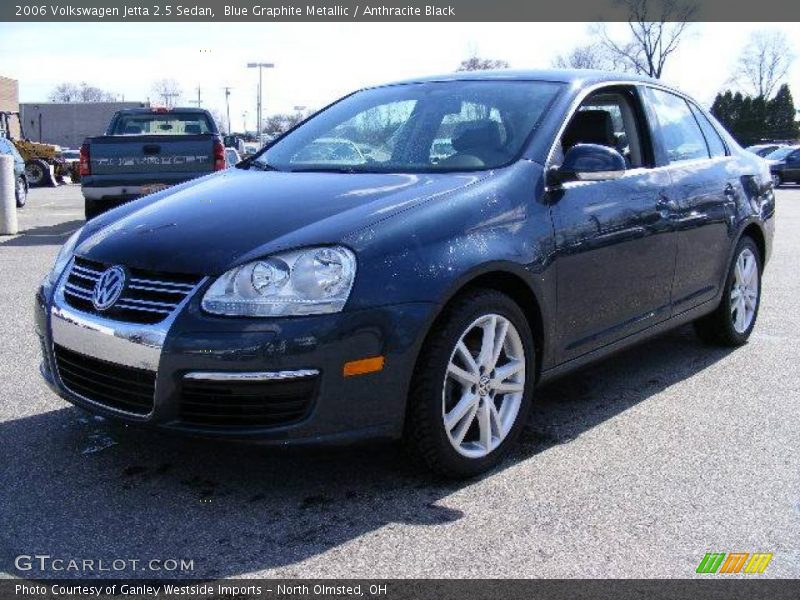Blue Graphite Metallic / Anthracite Black 2006 Volkswagen Jetta 2.5 Sedan