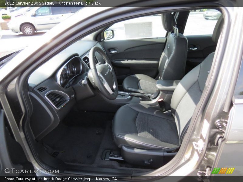 Tungsten Metallic / Black 2012 Chrysler 200 S Sedan