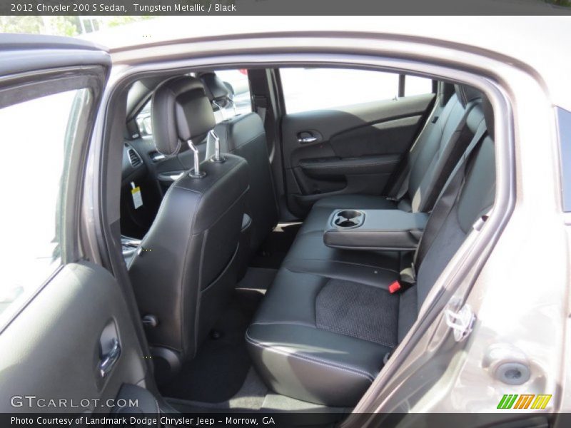Tungsten Metallic / Black 2012 Chrysler 200 S Sedan