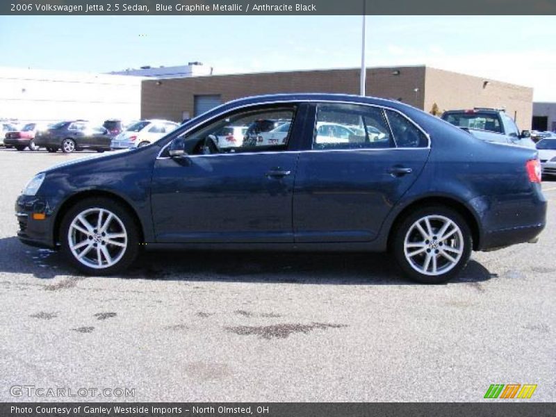 Blue Graphite Metallic / Anthracite Black 2006 Volkswagen Jetta 2.5 Sedan