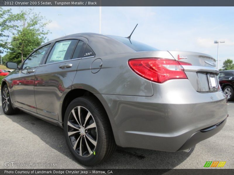 Tungsten Metallic / Black 2012 Chrysler 200 S Sedan