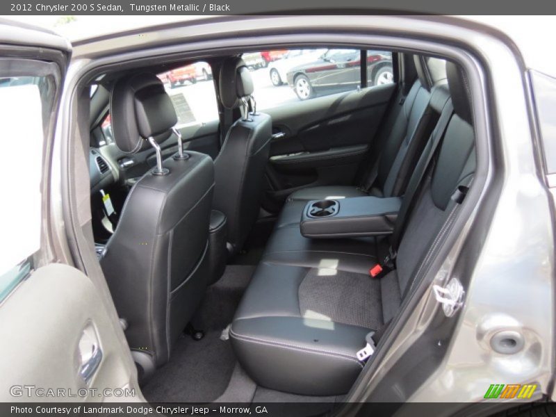 Tungsten Metallic / Black 2012 Chrysler 200 S Sedan