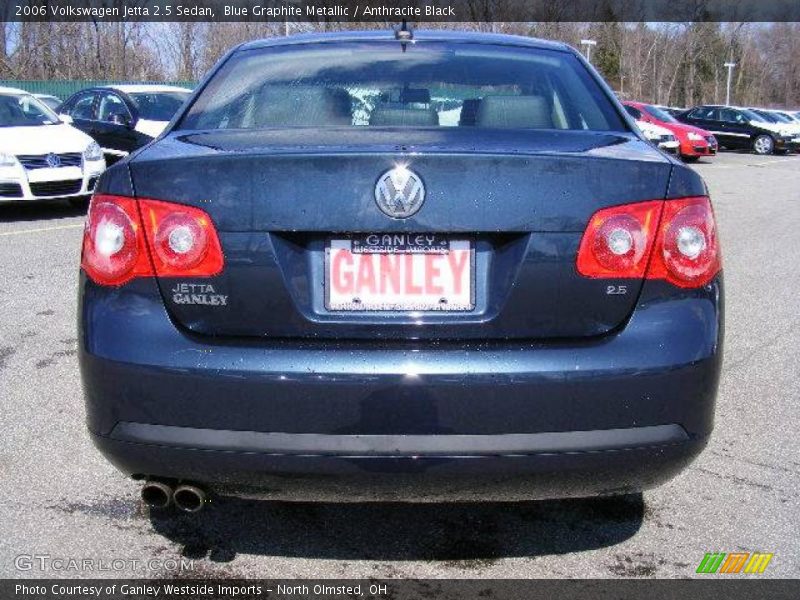 Blue Graphite Metallic / Anthracite Black 2006 Volkswagen Jetta 2.5 Sedan