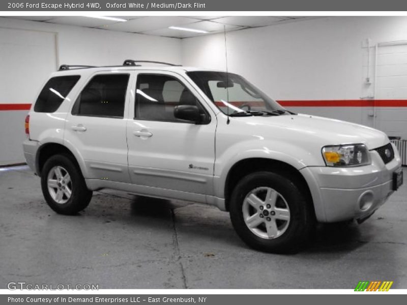 Oxford White / Medium/Dark Flint 2006 Ford Escape Hybrid 4WD