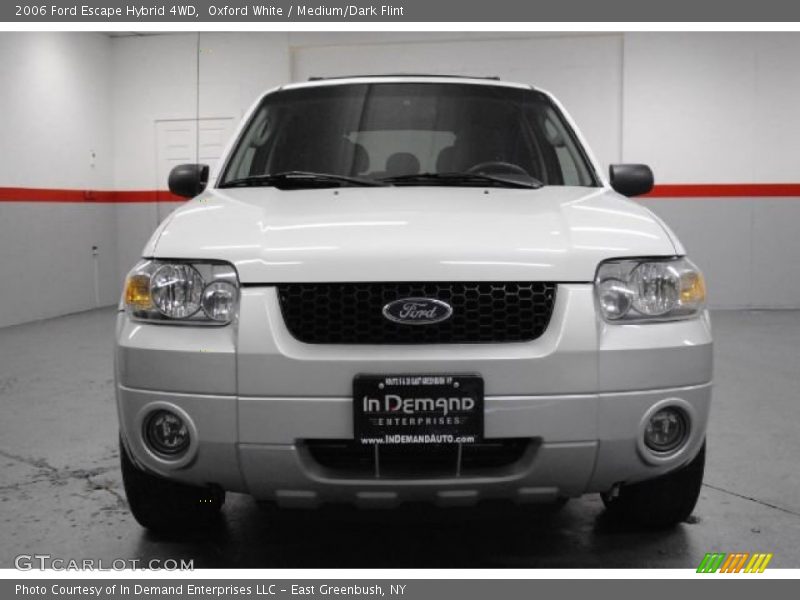 Oxford White / Medium/Dark Flint 2006 Ford Escape Hybrid 4WD