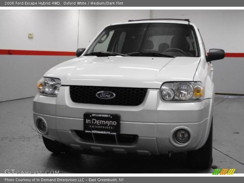 Oxford White / Medium/Dark Flint 2006 Ford Escape Hybrid 4WD
