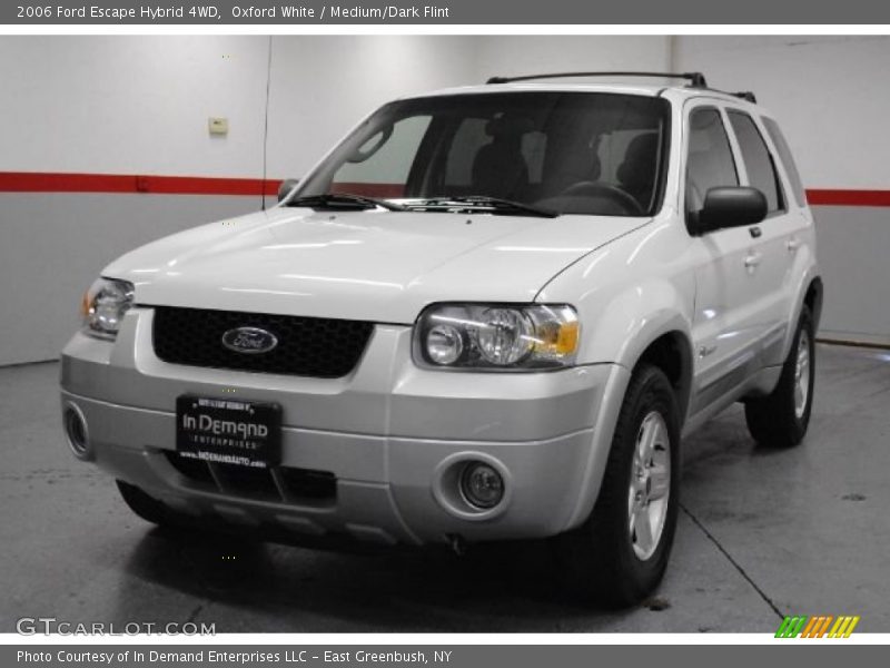Oxford White / Medium/Dark Flint 2006 Ford Escape Hybrid 4WD