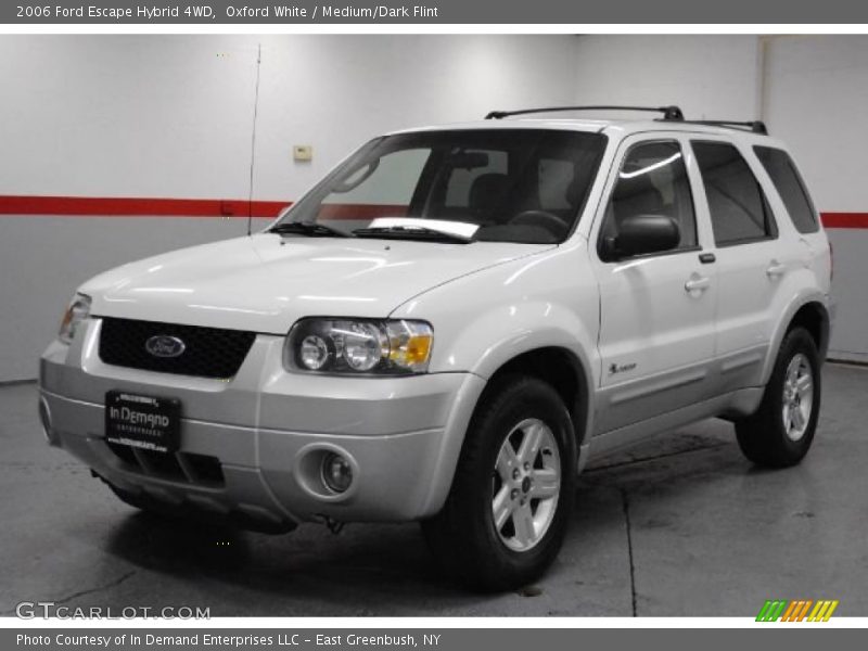 Oxford White / Medium/Dark Flint 2006 Ford Escape Hybrid 4WD
