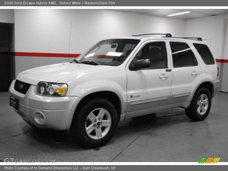 Oxford White / Medium/Dark Flint 2006 Ford Escape Hybrid 4WD