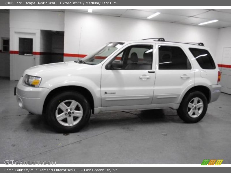 Oxford White / Medium/Dark Flint 2006 Ford Escape Hybrid 4WD