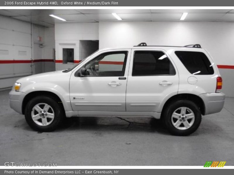 Oxford White / Medium/Dark Flint 2006 Ford Escape Hybrid 4WD
