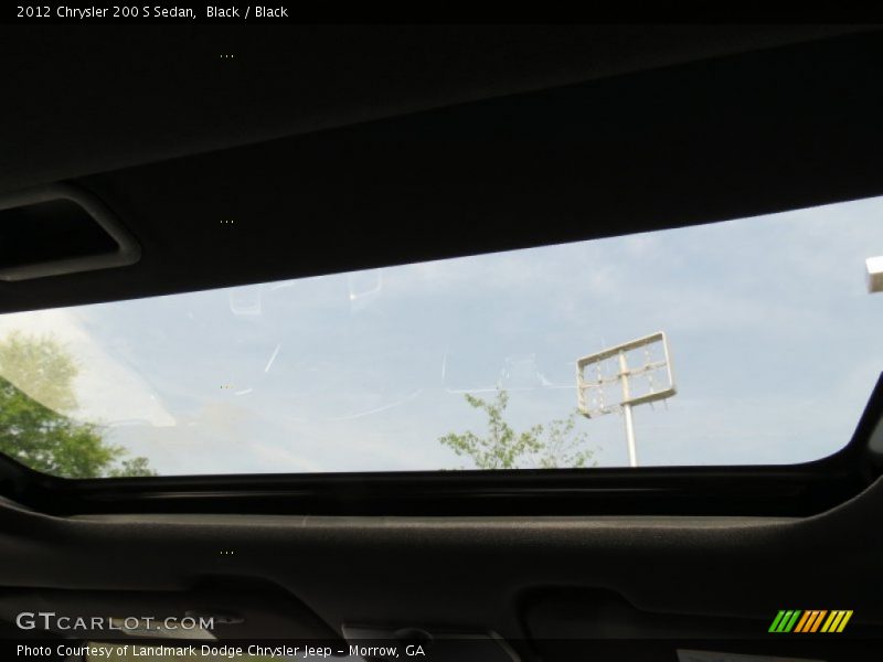 Black / Black 2012 Chrysler 200 S Sedan