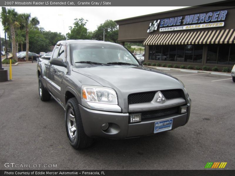 Granite Gray / Slate 2007 Mitsubishi Raider LS Extended Cab