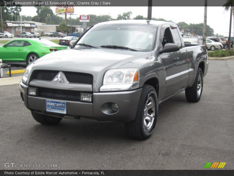Granite Gray / Slate 2007 Mitsubishi Raider LS Extended Cab