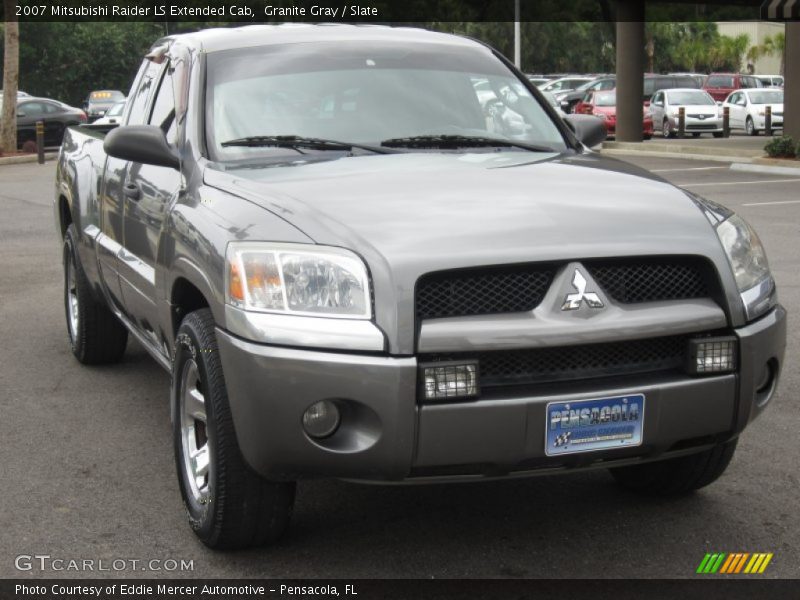 Granite Gray / Slate 2007 Mitsubishi Raider LS Extended Cab