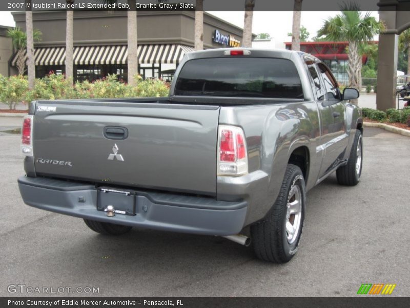 Granite Gray / Slate 2007 Mitsubishi Raider LS Extended Cab