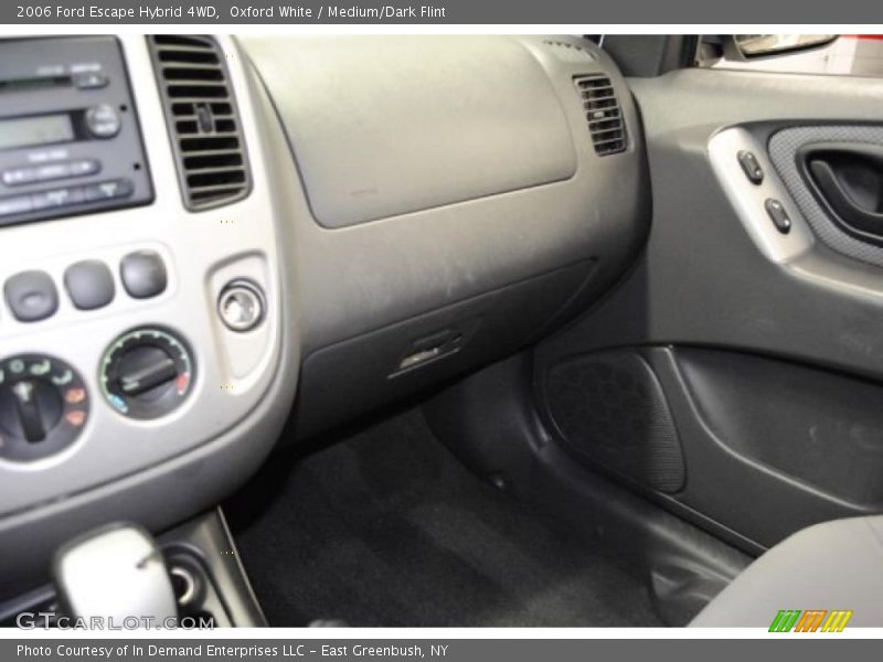 Oxford White / Medium/Dark Flint 2006 Ford Escape Hybrid 4WD