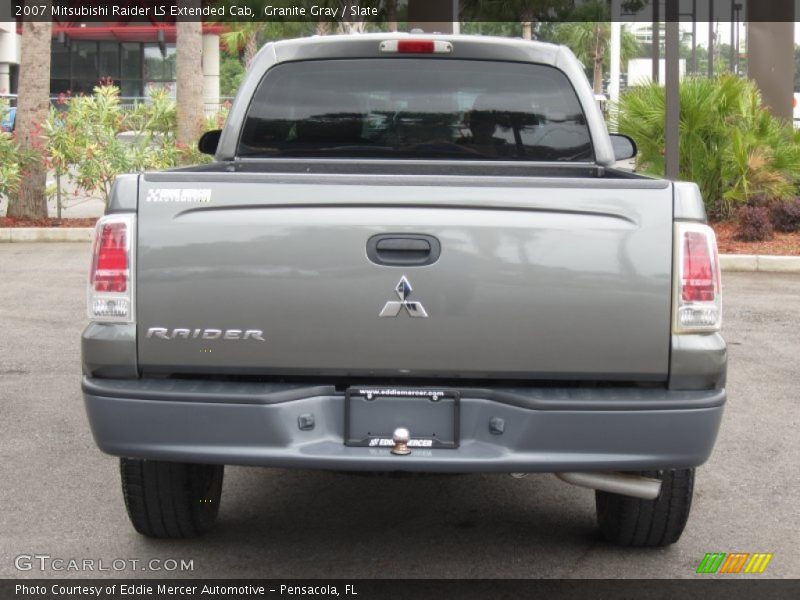 Granite Gray / Slate 2007 Mitsubishi Raider LS Extended Cab