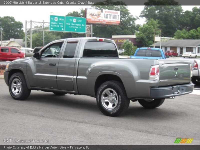 Granite Gray / Slate 2007 Mitsubishi Raider LS Extended Cab