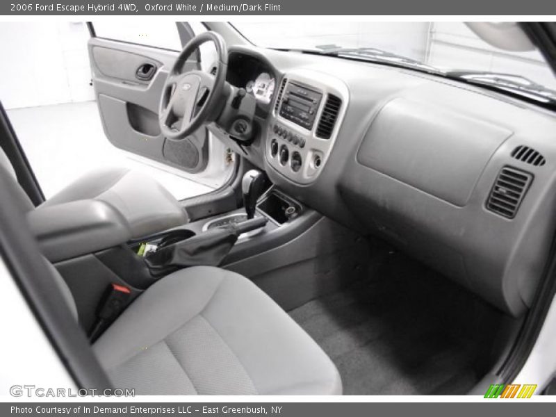 Oxford White / Medium/Dark Flint 2006 Ford Escape Hybrid 4WD