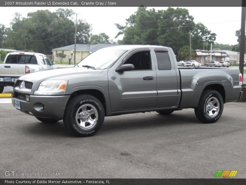 Granite Gray / Slate 2007 Mitsubishi Raider LS Extended Cab