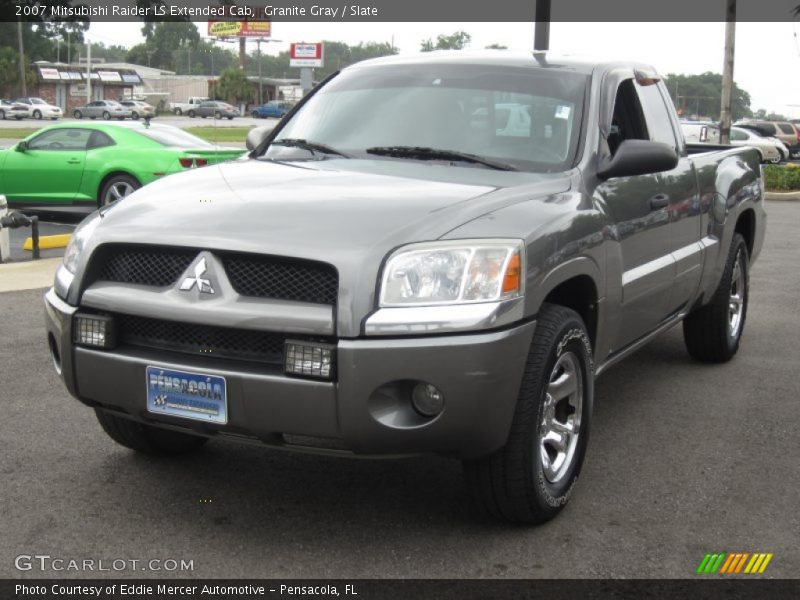 Granite Gray / Slate 2007 Mitsubishi Raider LS Extended Cab