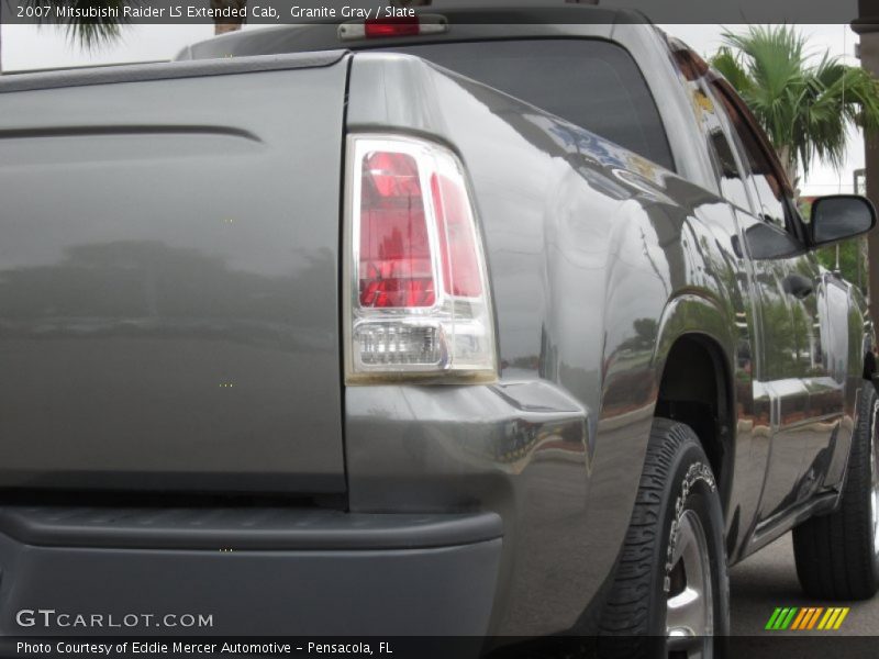 Granite Gray / Slate 2007 Mitsubishi Raider LS Extended Cab