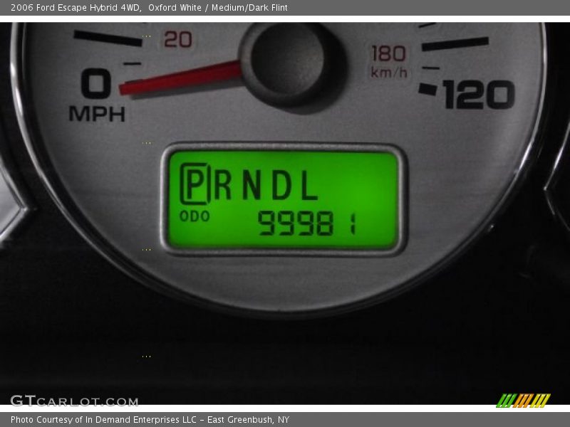 Oxford White / Medium/Dark Flint 2006 Ford Escape Hybrid 4WD