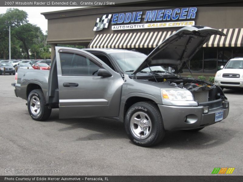 Granite Gray / Slate 2007 Mitsubishi Raider LS Extended Cab