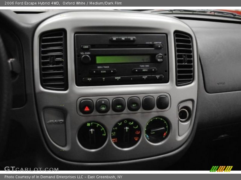 Oxford White / Medium/Dark Flint 2006 Ford Escape Hybrid 4WD