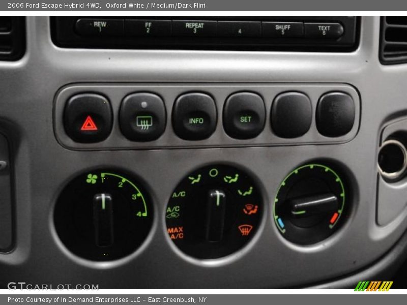 Oxford White / Medium/Dark Flint 2006 Ford Escape Hybrid 4WD