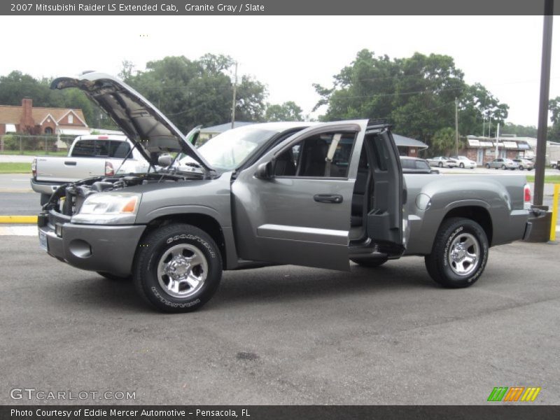 Granite Gray / Slate 2007 Mitsubishi Raider LS Extended Cab