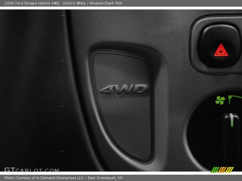 Oxford White / Medium/Dark Flint 2006 Ford Escape Hybrid 4WD
