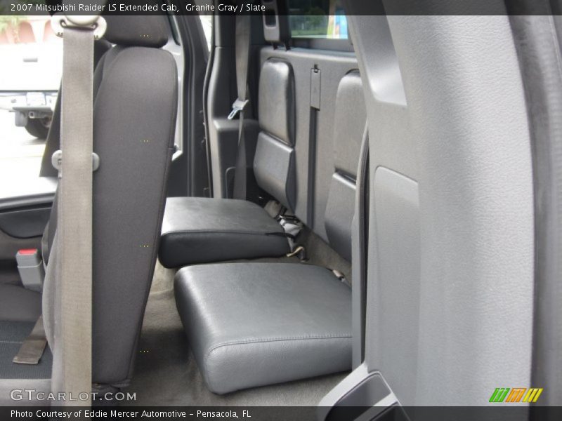 Rear Seat of 2007 Raider LS Extended Cab