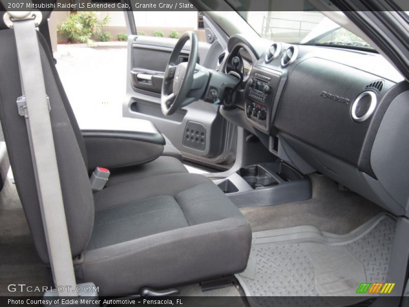 Granite Gray / Slate 2007 Mitsubishi Raider LS Extended Cab