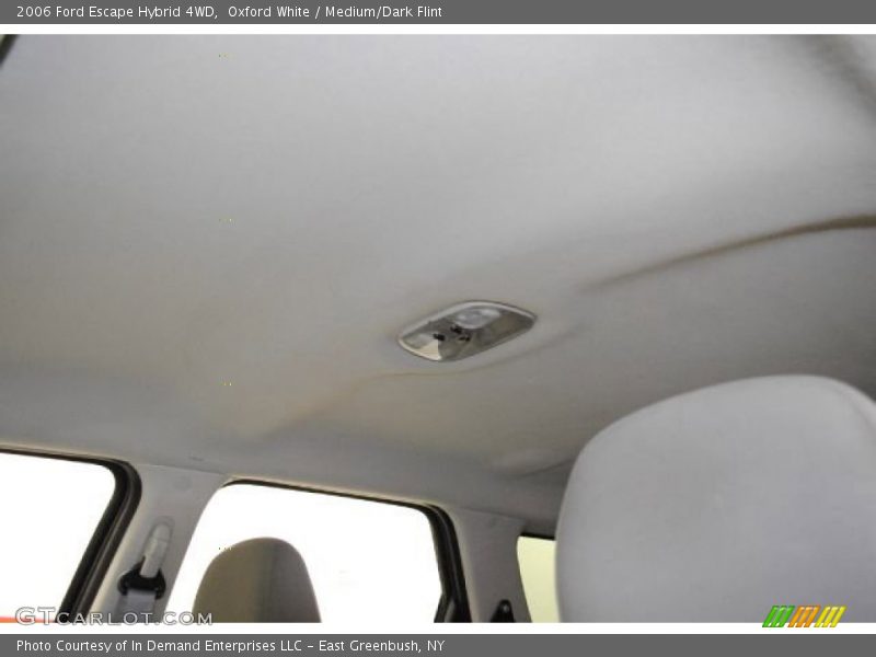 Oxford White / Medium/Dark Flint 2006 Ford Escape Hybrid 4WD