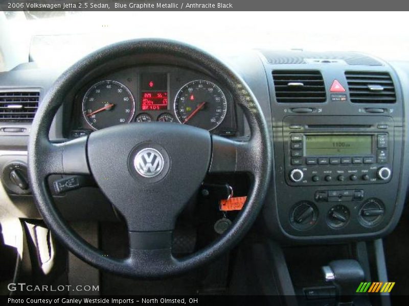 Blue Graphite Metallic / Anthracite Black 2006 Volkswagen Jetta 2.5 Sedan