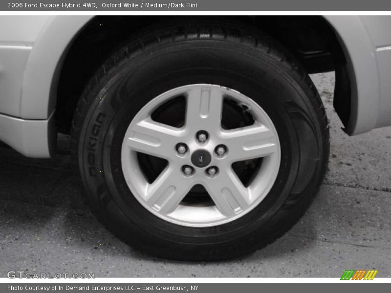Oxford White / Medium/Dark Flint 2006 Ford Escape Hybrid 4WD
