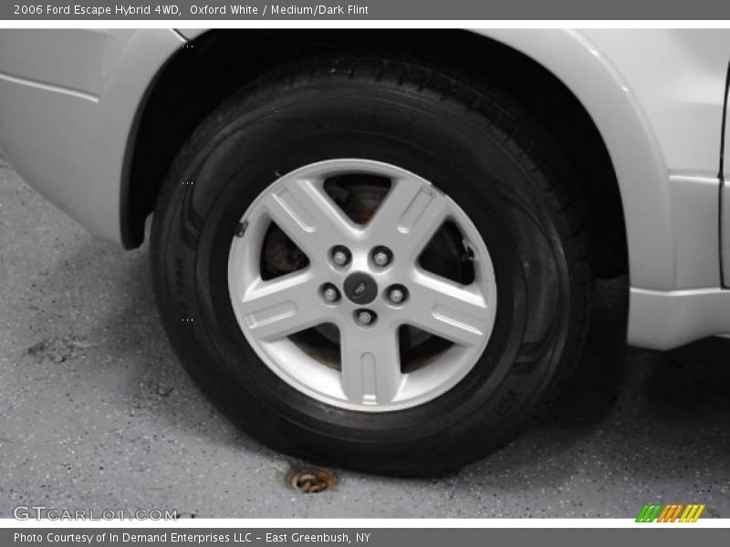 Oxford White / Medium/Dark Flint 2006 Ford Escape Hybrid 4WD