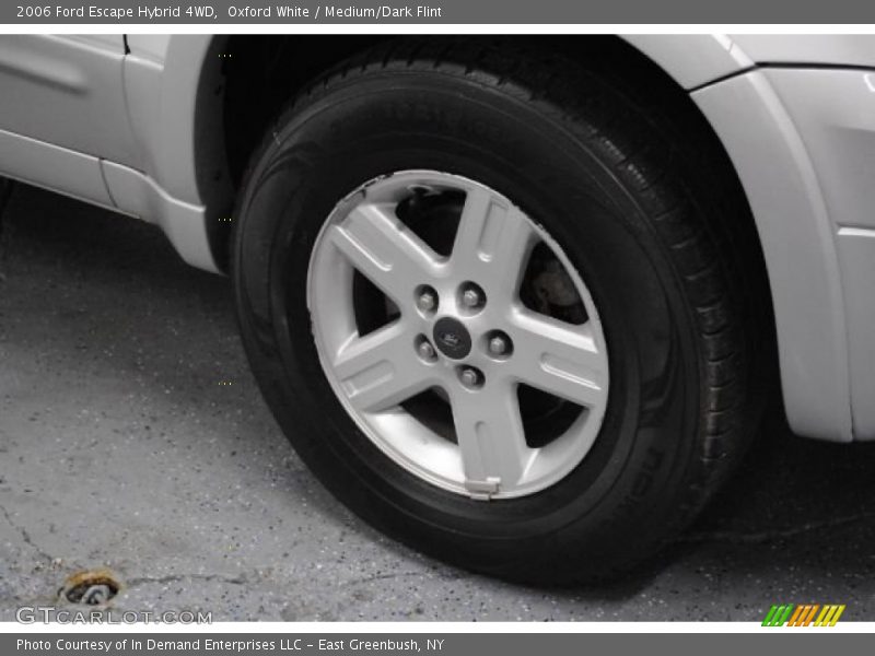 Oxford White / Medium/Dark Flint 2006 Ford Escape Hybrid 4WD