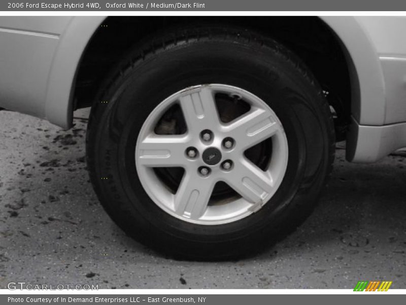 Oxford White / Medium/Dark Flint 2006 Ford Escape Hybrid 4WD