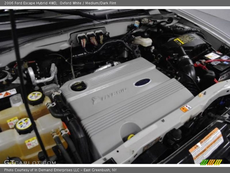 Oxford White / Medium/Dark Flint 2006 Ford Escape Hybrid 4WD
