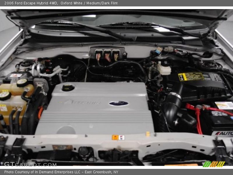 Oxford White / Medium/Dark Flint 2006 Ford Escape Hybrid 4WD