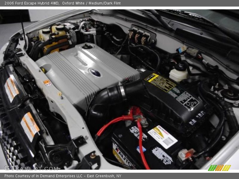 Oxford White / Medium/Dark Flint 2006 Ford Escape Hybrid 4WD