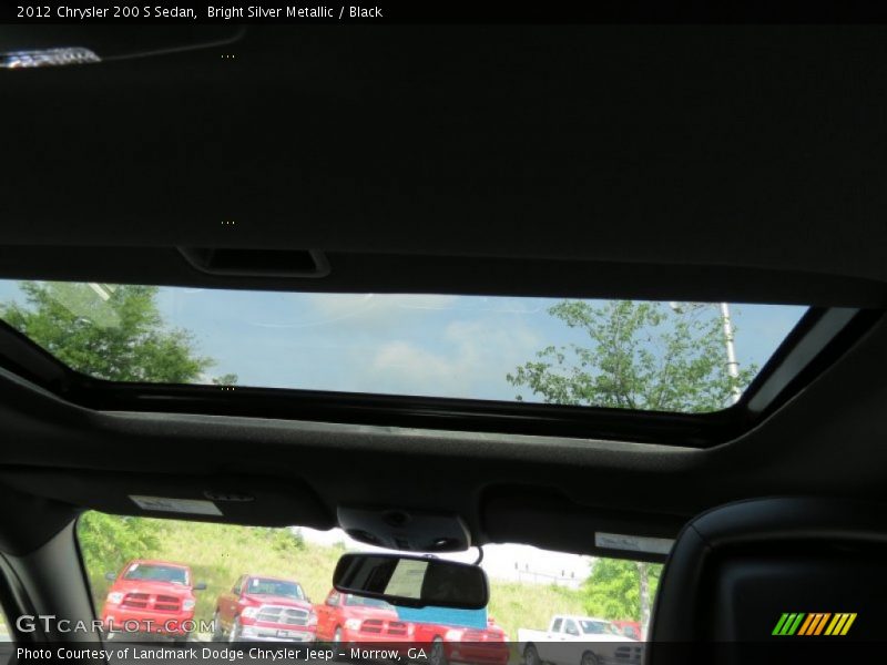 Bright Silver Metallic / Black 2012 Chrysler 200 S Sedan