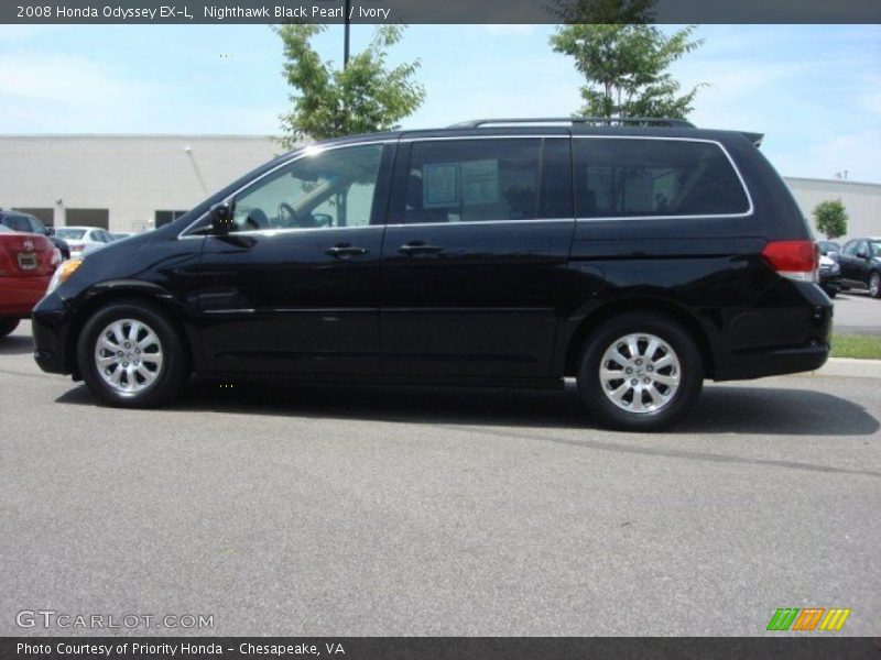 Nighthawk Black Pearl / Ivory 2008 Honda Odyssey EX-L