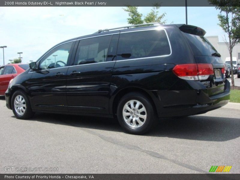 Nighthawk Black Pearl / Ivory 2008 Honda Odyssey EX-L