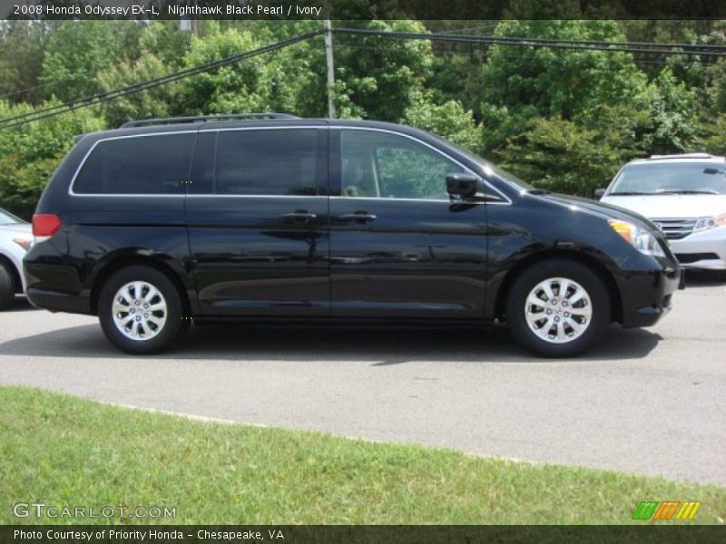 Nighthawk Black Pearl / Ivory 2008 Honda Odyssey EX-L