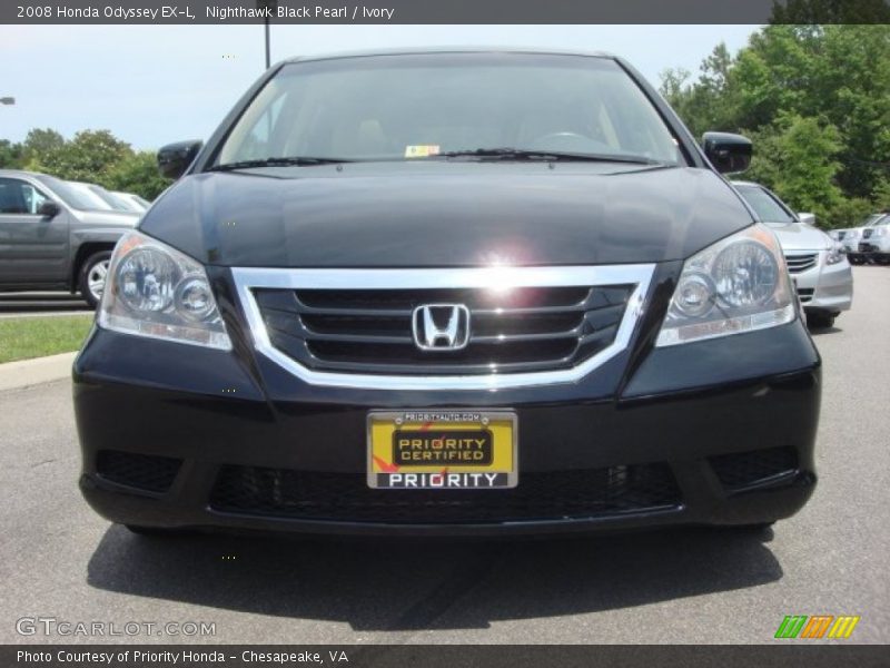 Nighthawk Black Pearl / Ivory 2008 Honda Odyssey EX-L