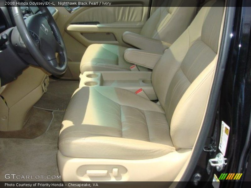 Nighthawk Black Pearl / Ivory 2008 Honda Odyssey EX-L